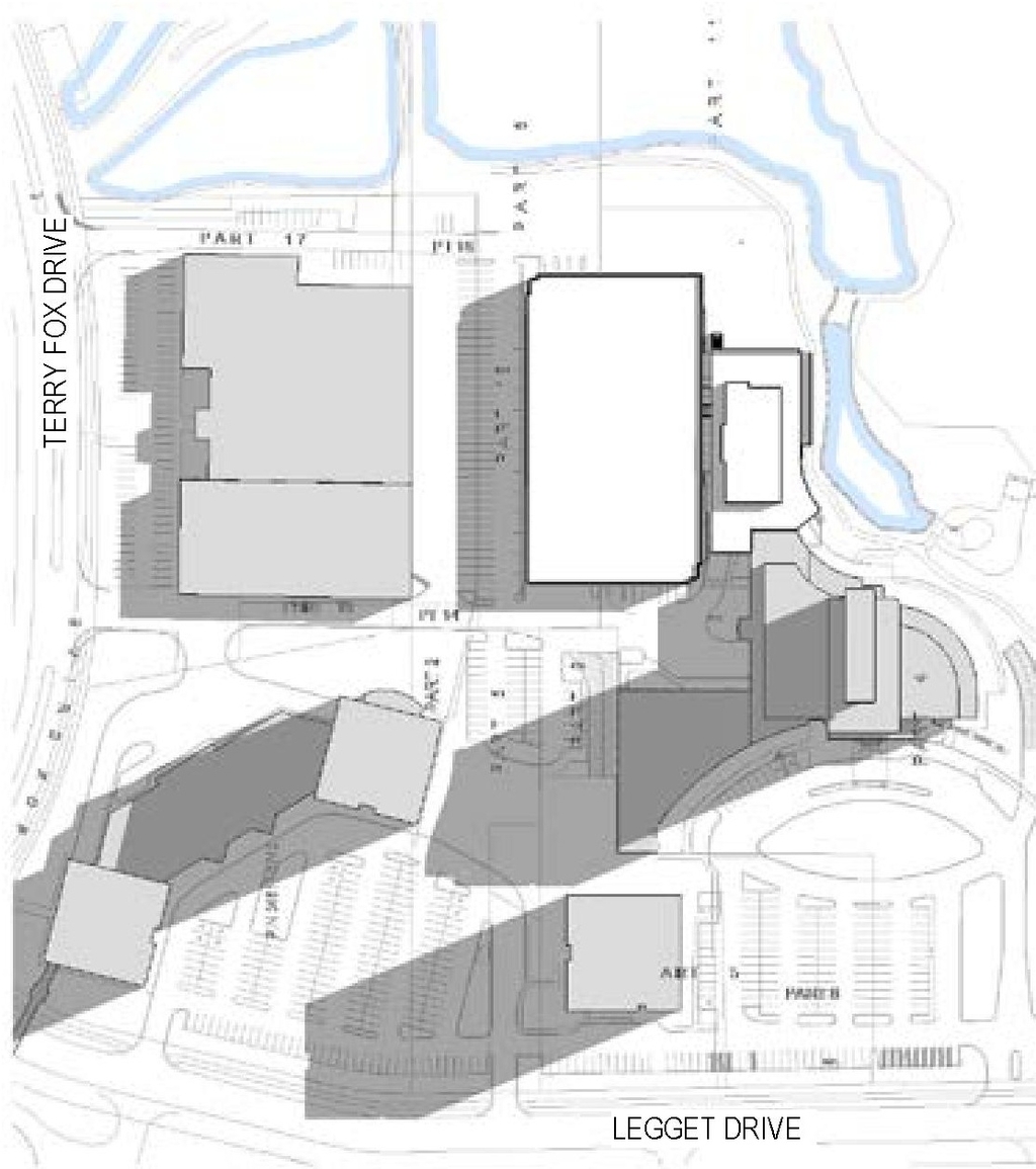Construction site plan for project from page 19 of the file '2021-10-14 - Design Brief - D07-12-21-0160'