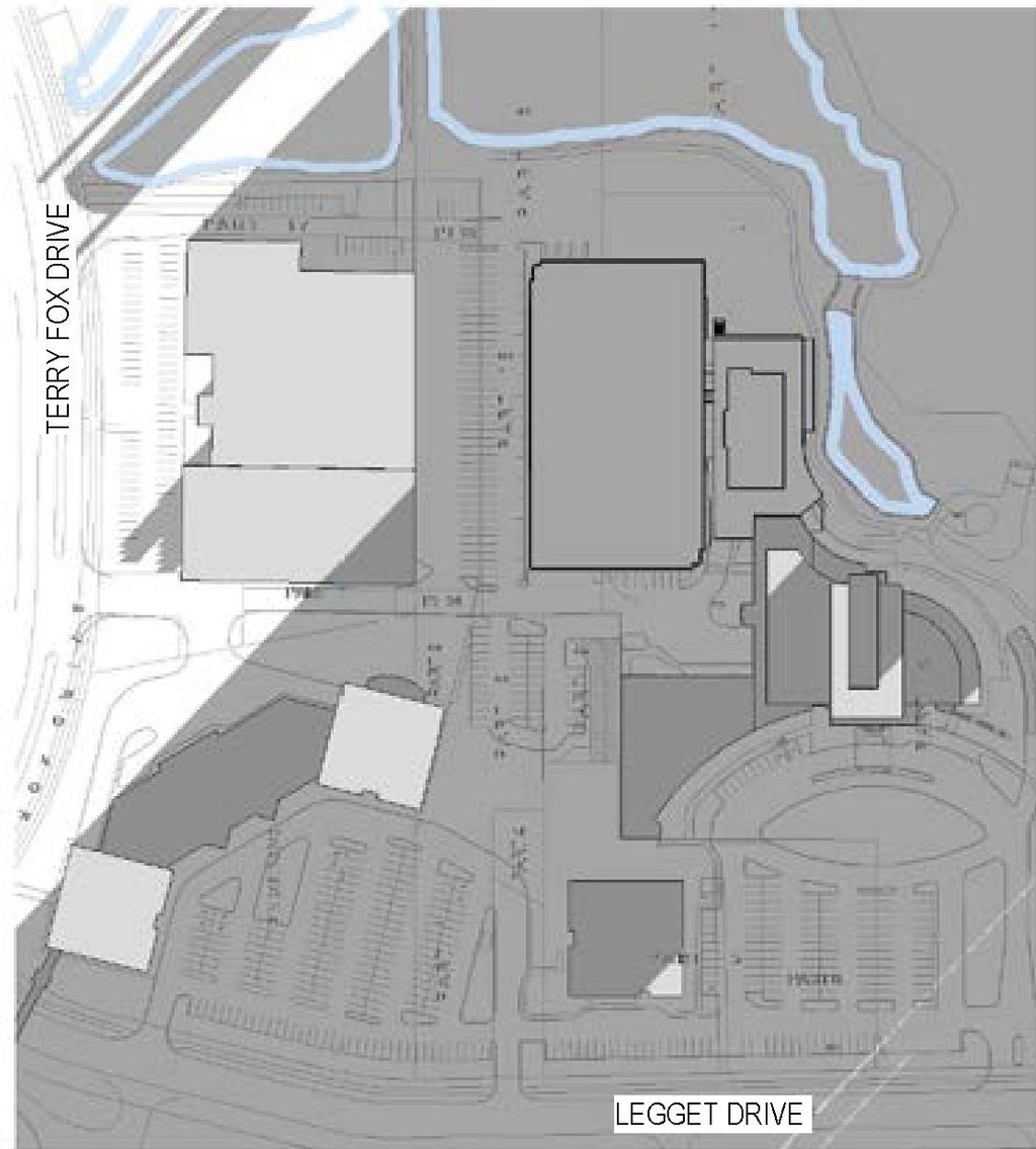 Construction site plan for project from page 20 of the file '2021-10-14 - Design Brief - D07-12-21-0160'