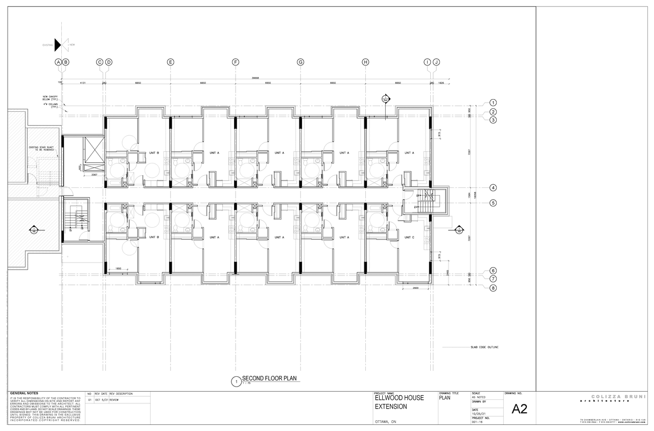 Floor plan for project from page 3 of the file '2021-10-27 - Floor Plans - D07-12-21-0174'