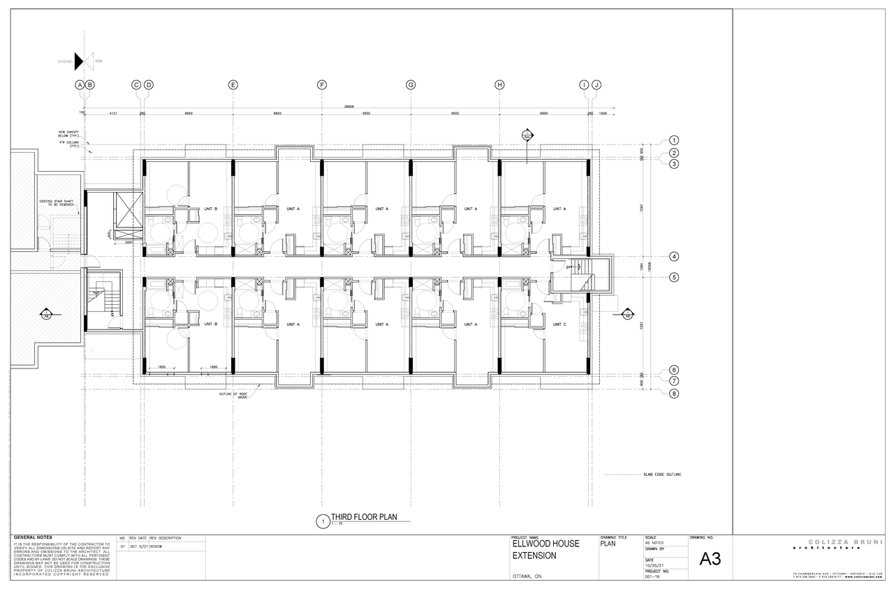 Floor plan for project from page 4 of the file '2021-10-27 - Floor Plans - D07-12-21-0174'