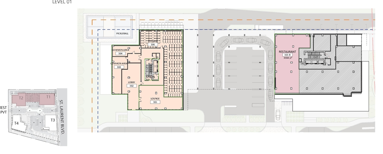 Construction site plan for project from page 15 of the file '2026-07-03 - Design Brief - D07-12-21-0177'