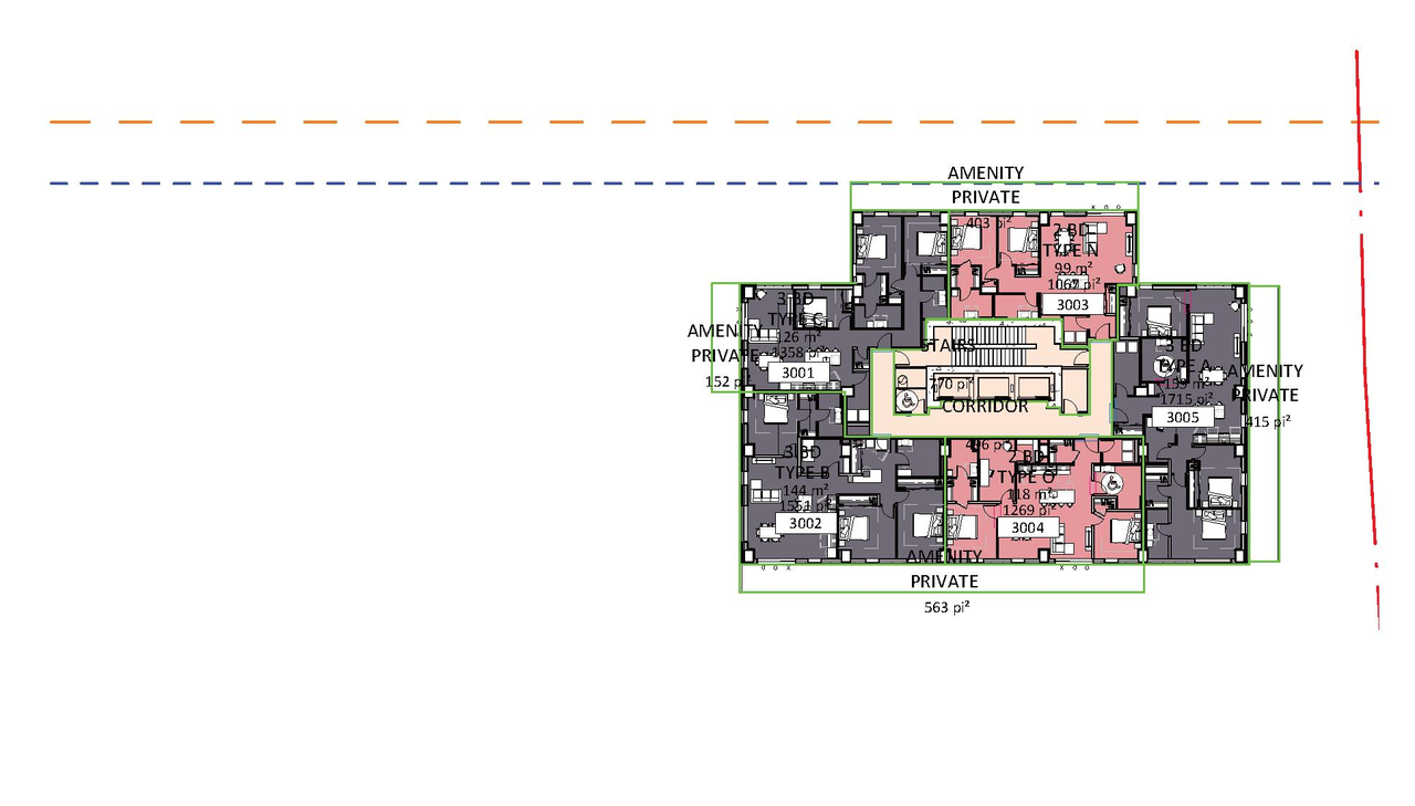 Construction site plan for project from page 19 of the file '2026-07-03 - Design Brief - D07-12-21-0177'