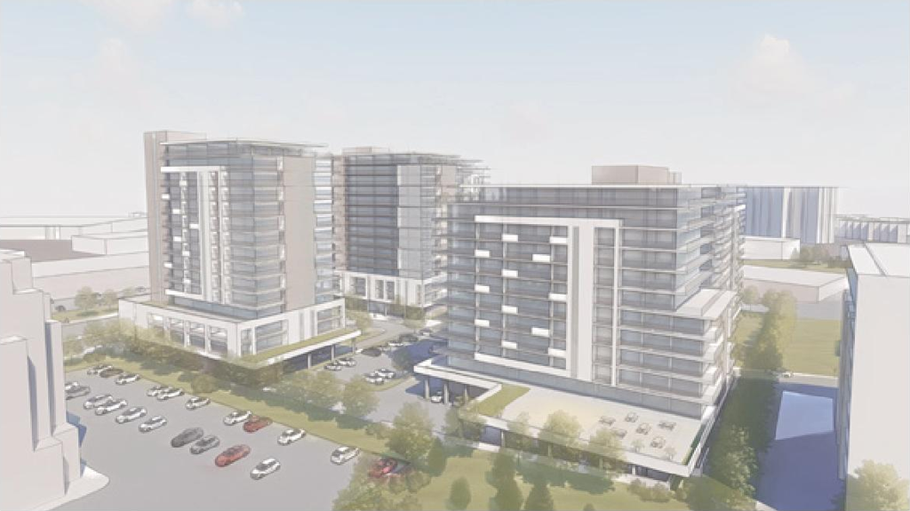 Rendering of building from page 35 of the file '2026-07-03 - Design Brief - D07-12-21-0177'