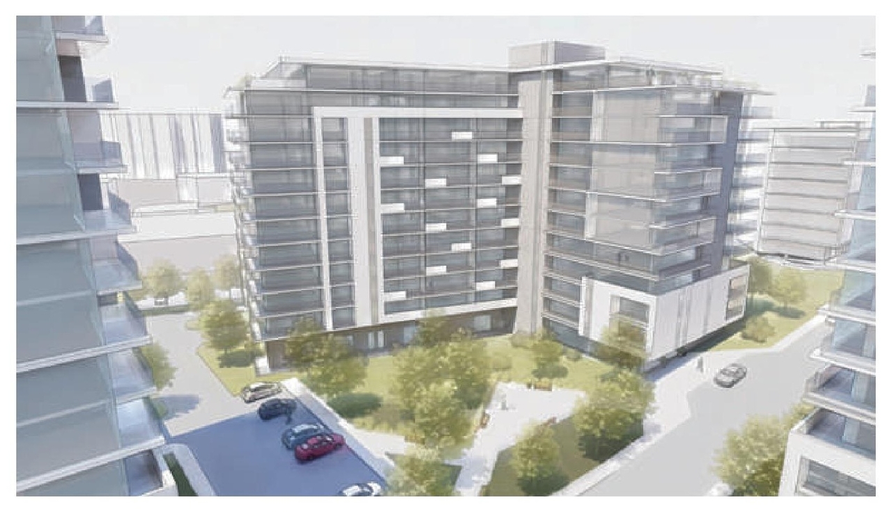 Construction site plan for project from page 4 of the file '2023-10-13 - Design Brief - D07-12-21-0177'