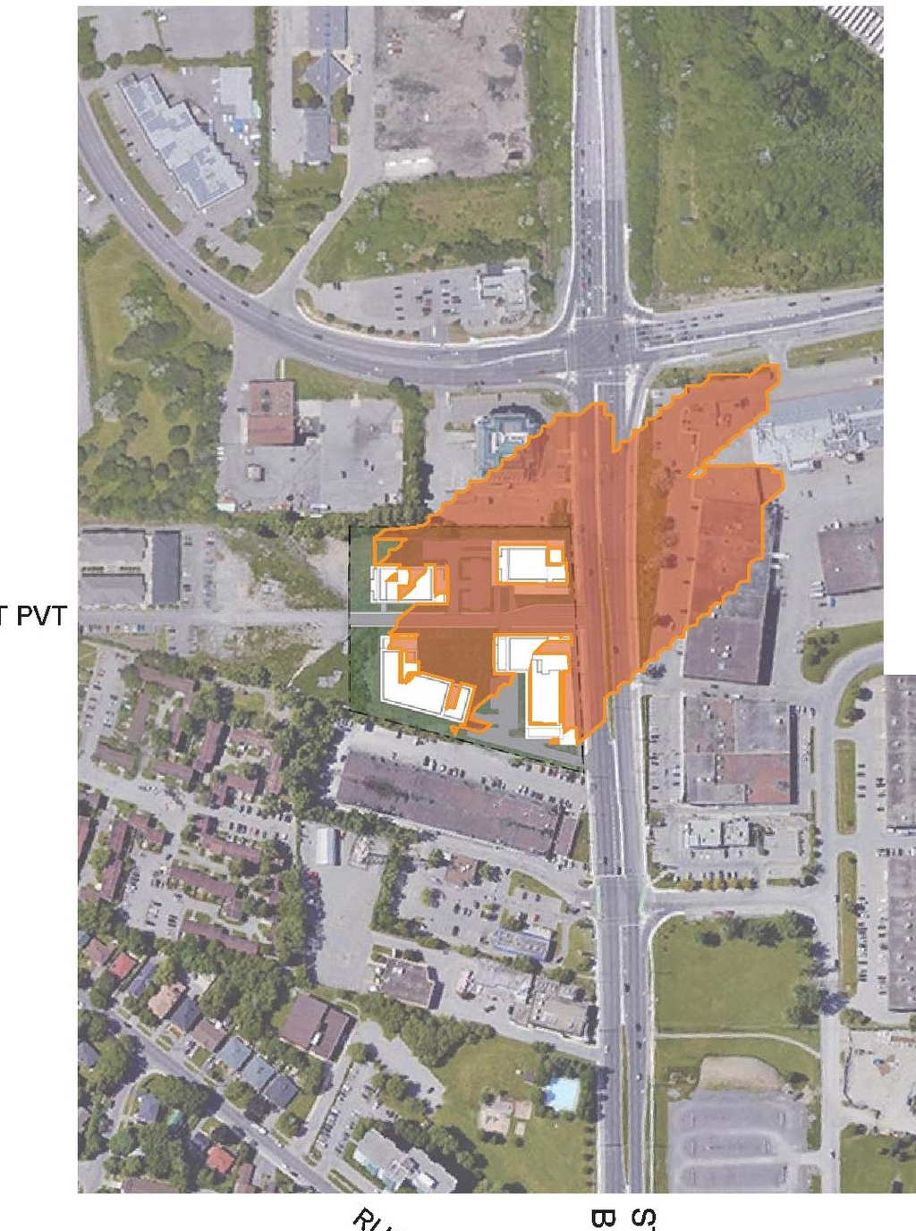 Construction site plan for project from page 109 of the file '2021-10-27 - DESIGN BRIEF - D07-12-21-0177'