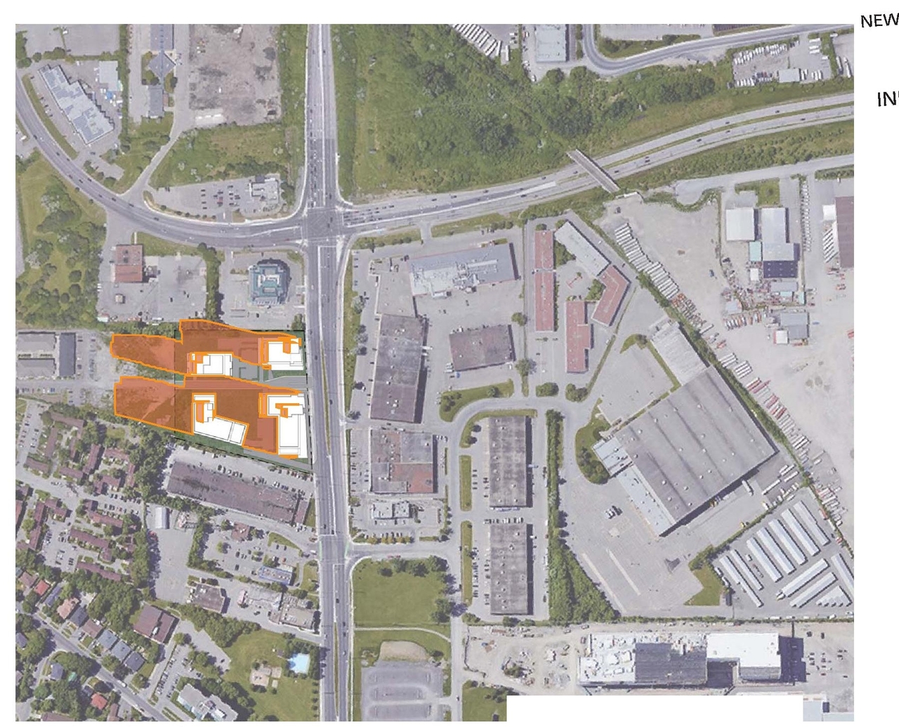 Construction site plan for project from page 112 of the file '2021-10-27 - DESIGN BRIEF - D07-12-21-0177'