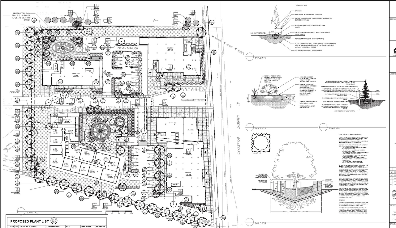 Construction site plan for project from page 12 of the file '2021-10-27 - DESIGN BRIEF - D07-12-21-0177'