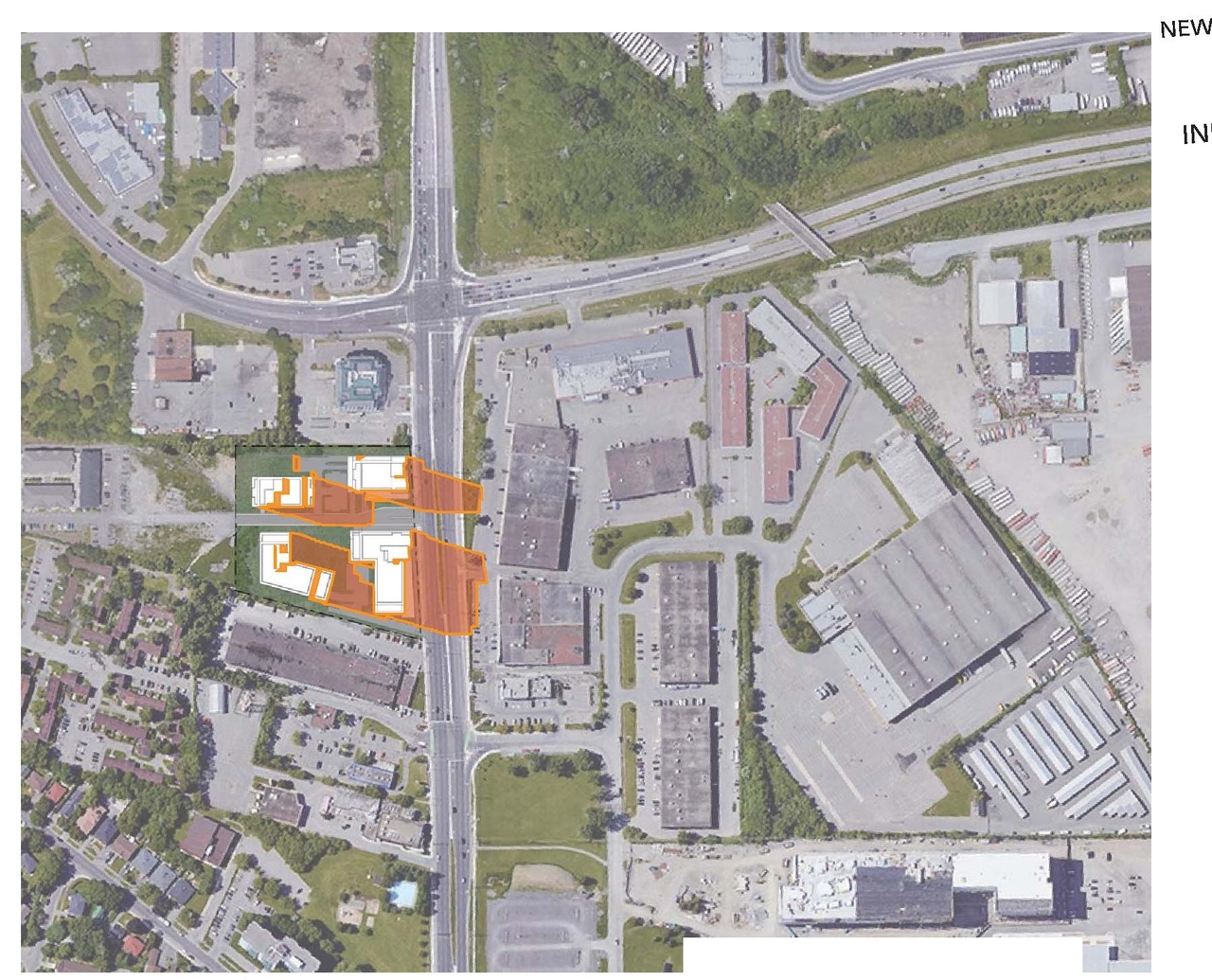 Construction site plan for project from page 121 of the file '2021-10-27 - DESIGN BRIEF - D07-12-21-0177'