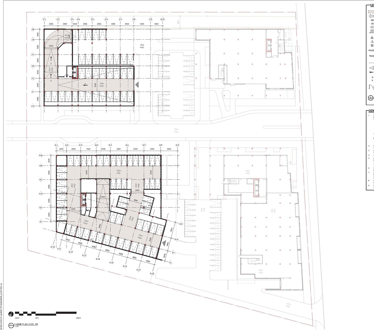 Construction site plan for project from page 16 of the file '2021-10-27 - DESIGN BRIEF - D07-12-21-0177'