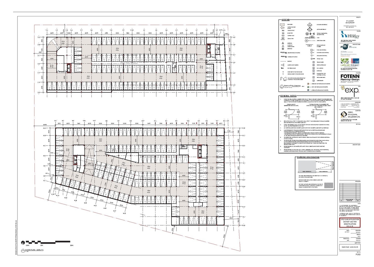 Construction site plan for project from page 17 of the file '2021-10-27 - DESIGN BRIEF - D07-12-21-0177'