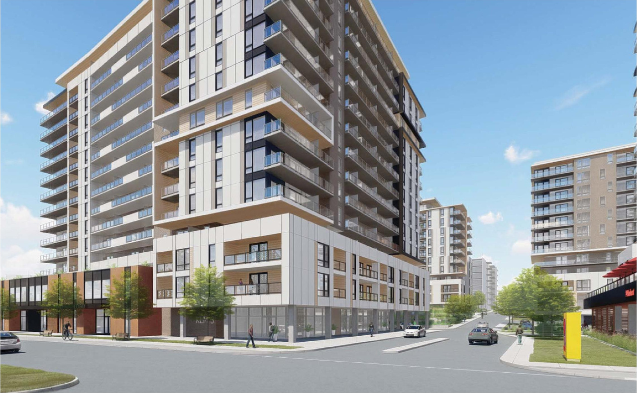 Rendering of building from page 72 of the file '2021-10-27 - DESIGN BRIEF - D07-12-21-0177'
