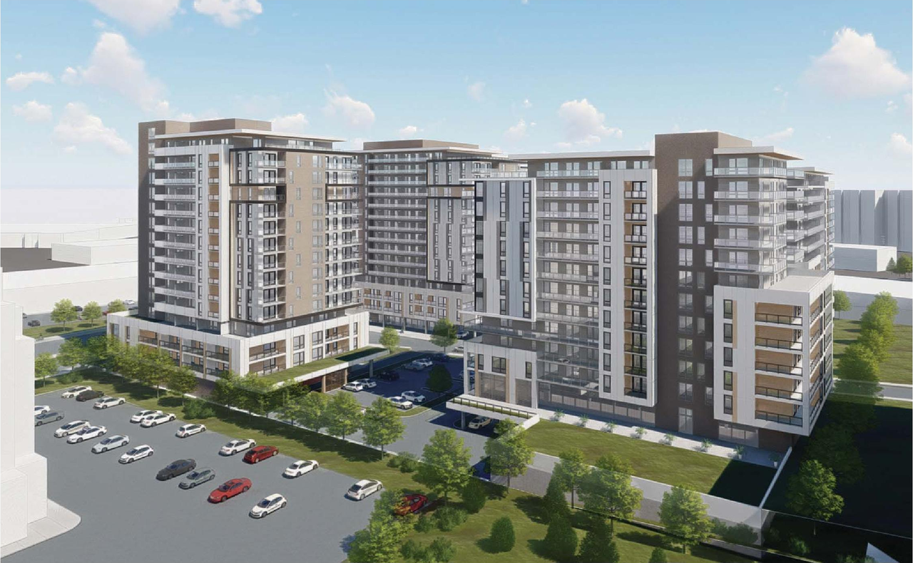 Rendering of building from page 78 of the file '2021-10-27 - DESIGN BRIEF - D07-12-21-0177'