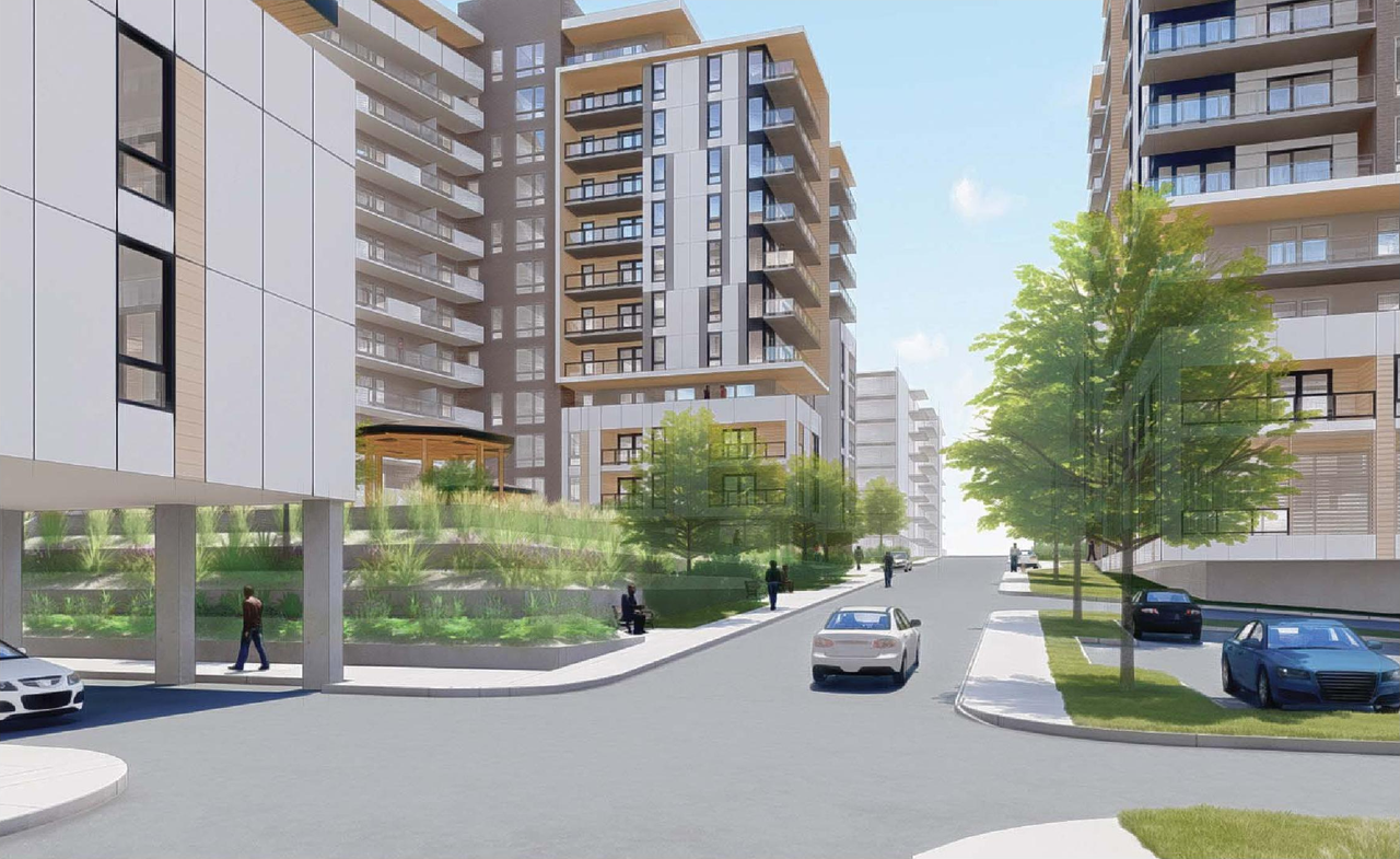 Rendering of building from page 80 of the file '2021-10-27 - DESIGN BRIEF - D07-12-21-0177'
