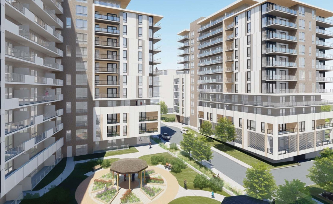 Rendering of building from page 83 of the file '2021-10-27 - DESIGN BRIEF - D07-12-21-0177'