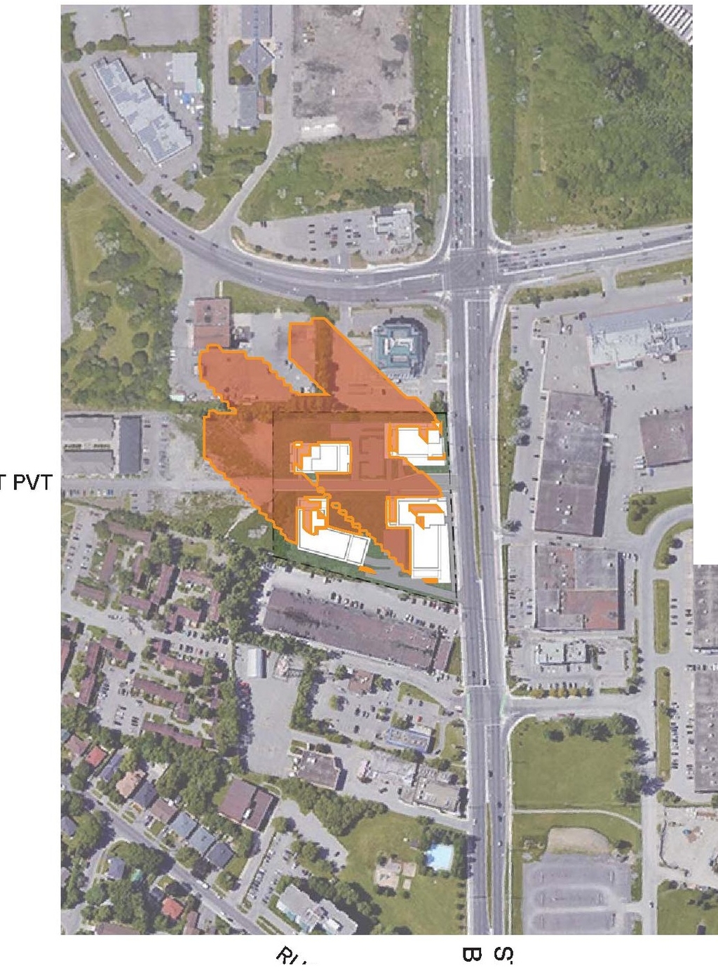 Construction site plan for project from page 93 of the file '2021-10-27 - DESIGN BRIEF - D07-12-21-0177'