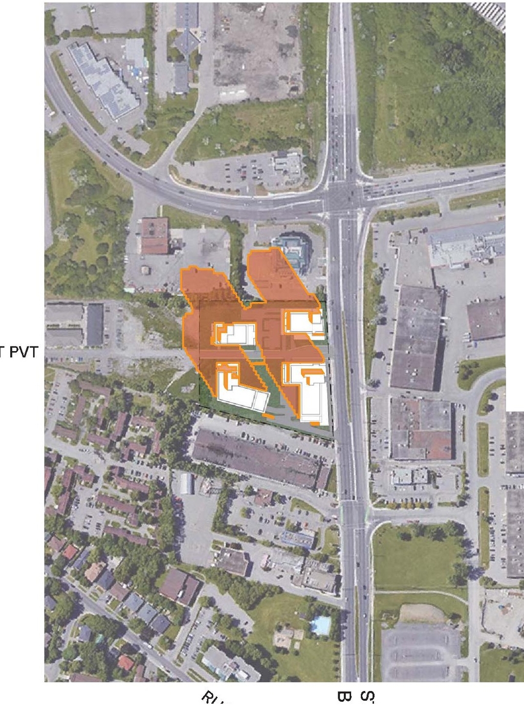 Construction site plan for project from page 94 of the file '2021-10-27 - DESIGN BRIEF - D07-12-21-0177'