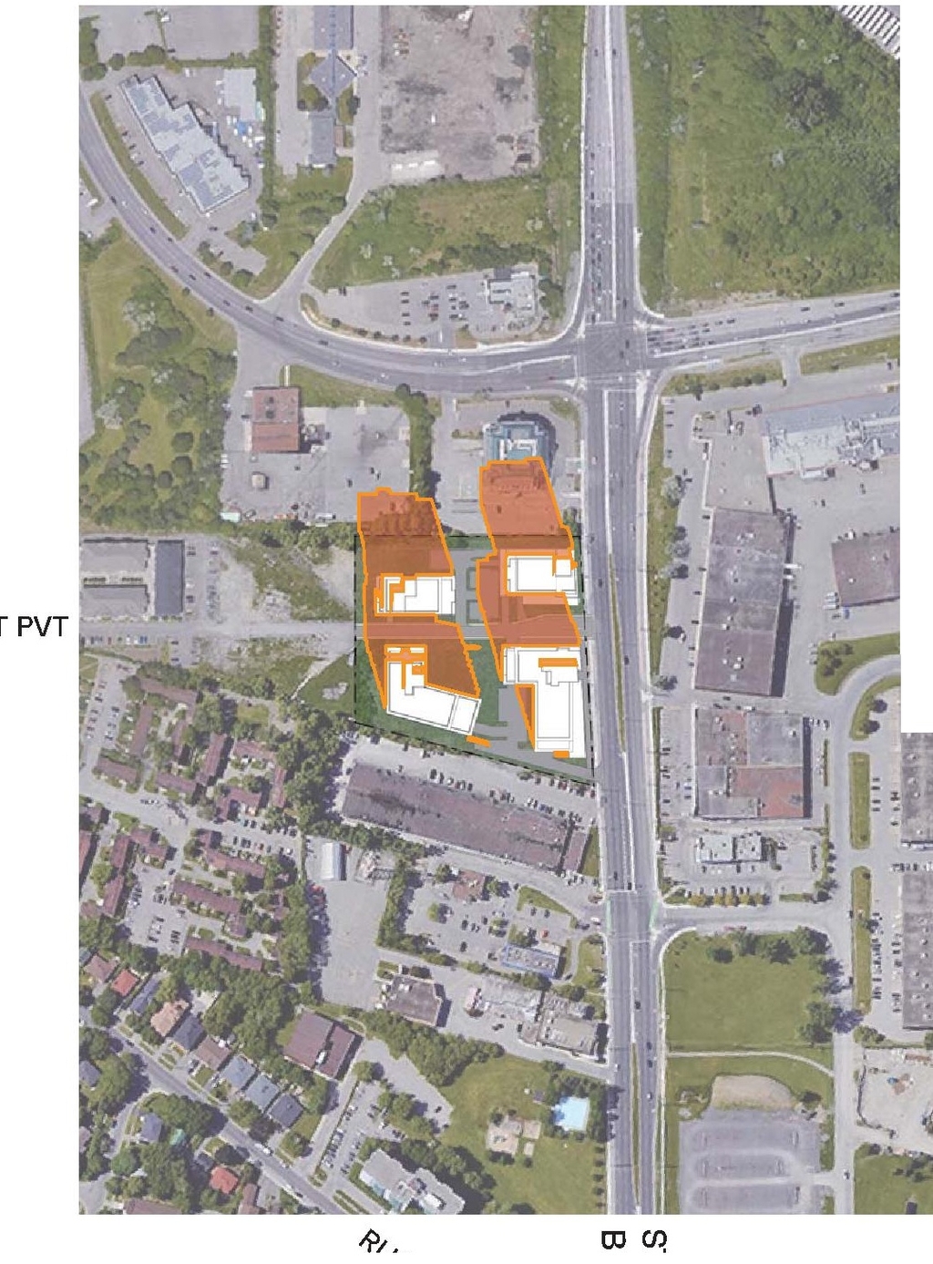 Construction site plan for project from page 95 of the file '2021-10-27 - DESIGN BRIEF - D07-12-21-0177'