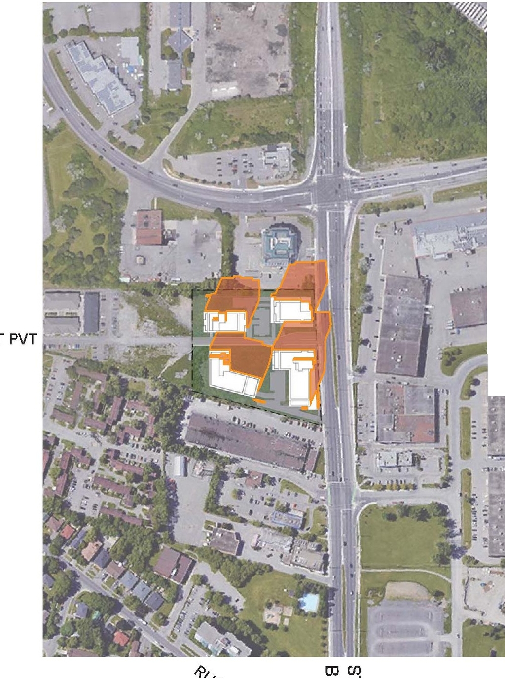 Construction site plan for project from page 97 of the file '2021-10-27 - DESIGN BRIEF - D07-12-21-0177'