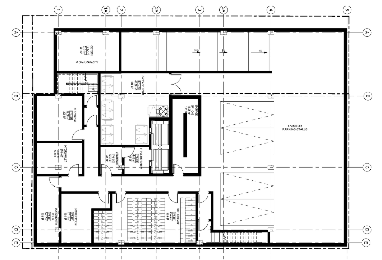 Floor plan for project from page 33 of the file '2022-09-20 - Design Brief - D07-12-21-0180'