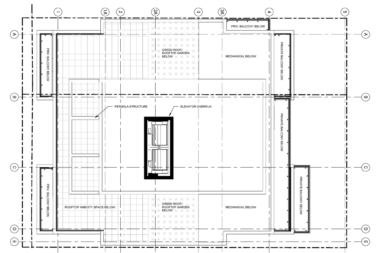 Floor plan for project from page 41 of the file '2022-09-20 - Design Brief - D07-12-21-0180'