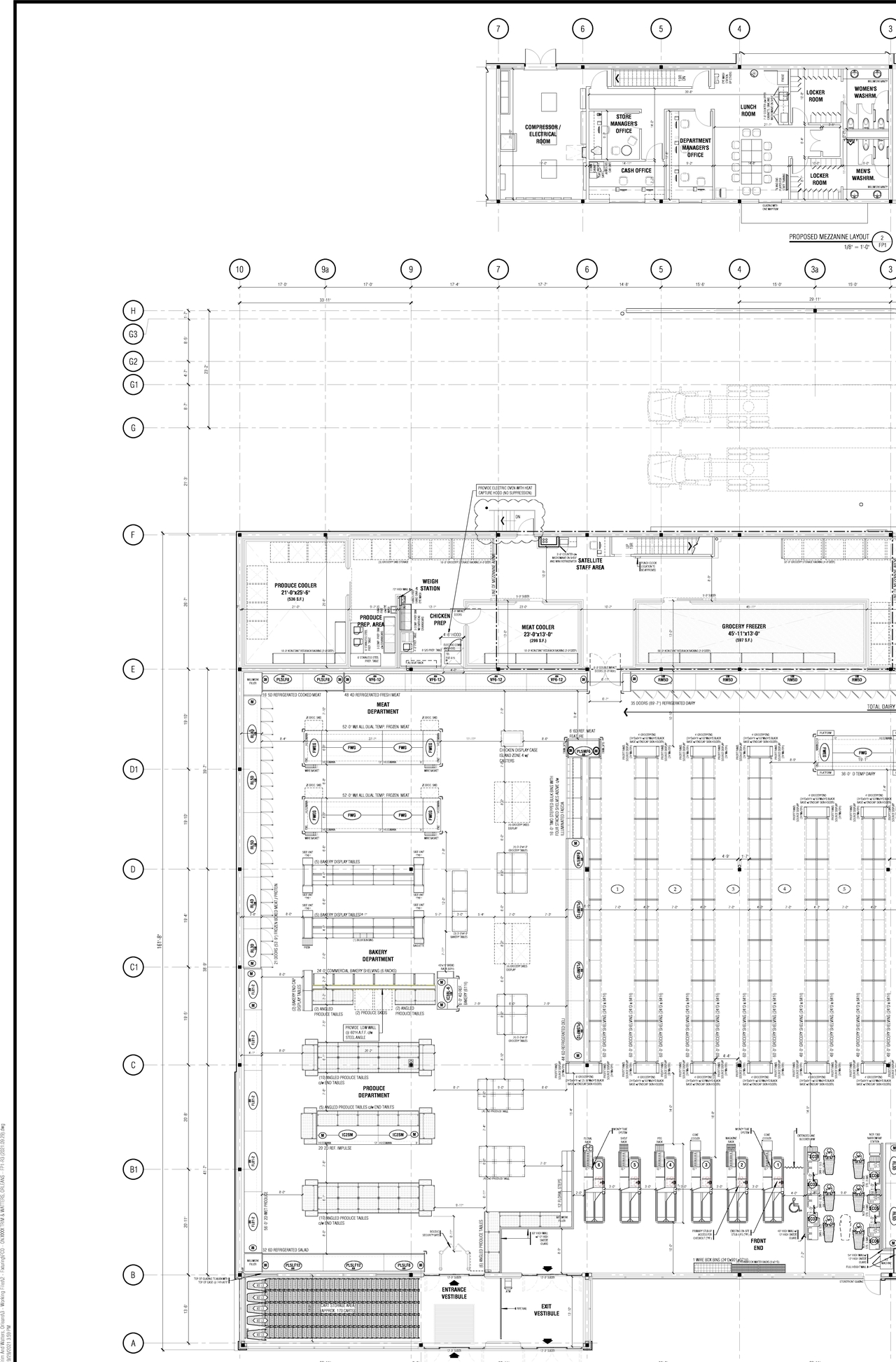 Floor plan for project from page 1 of the file '2021-11-01 - Floor Plans - D07-12-21-0183'