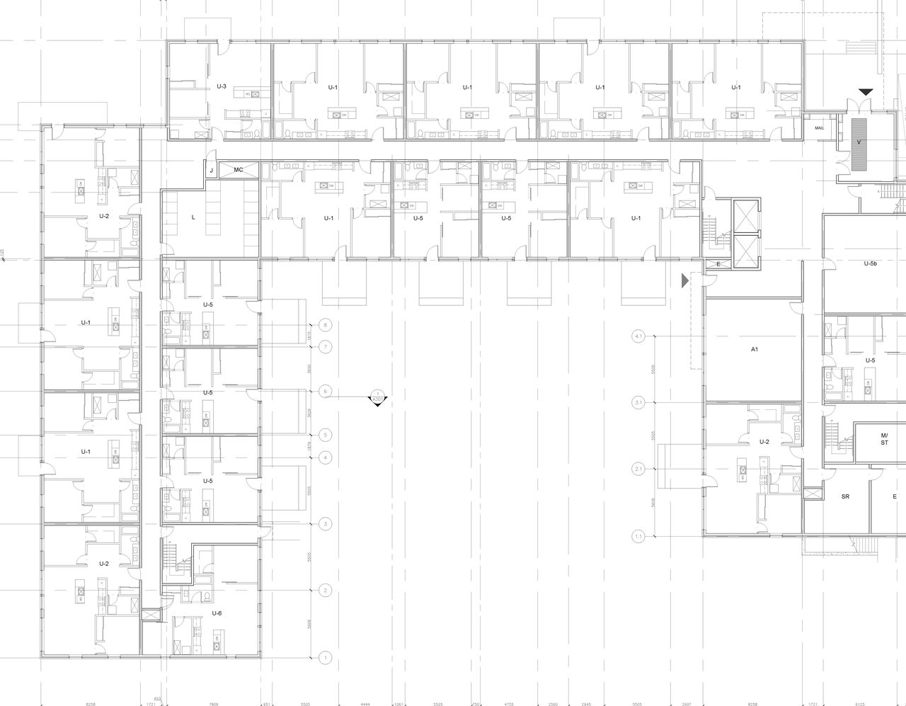 Construction site plan for project from page 2 of the file '2021-11-03 - Floor Plans - D07-12-21-0186'