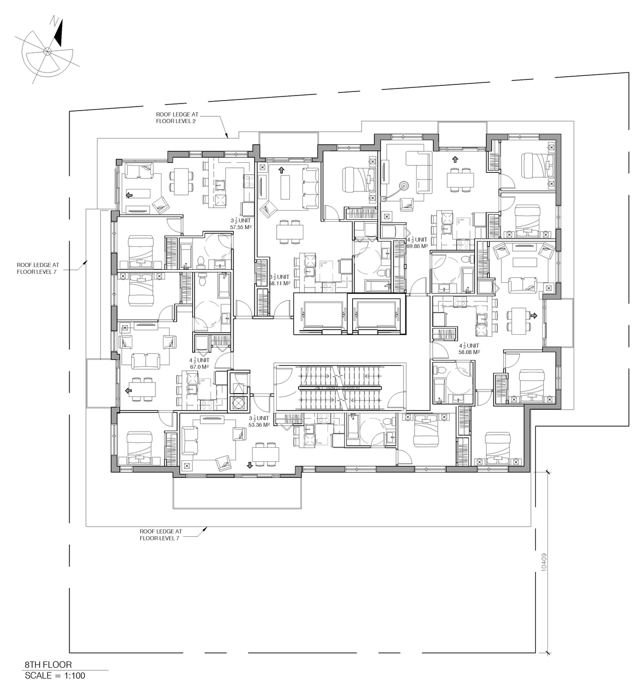 Construction site plan for project from page 5 of the file '2023-05-11 - Site Plan & Floor Plans - D07-12-21-0189'