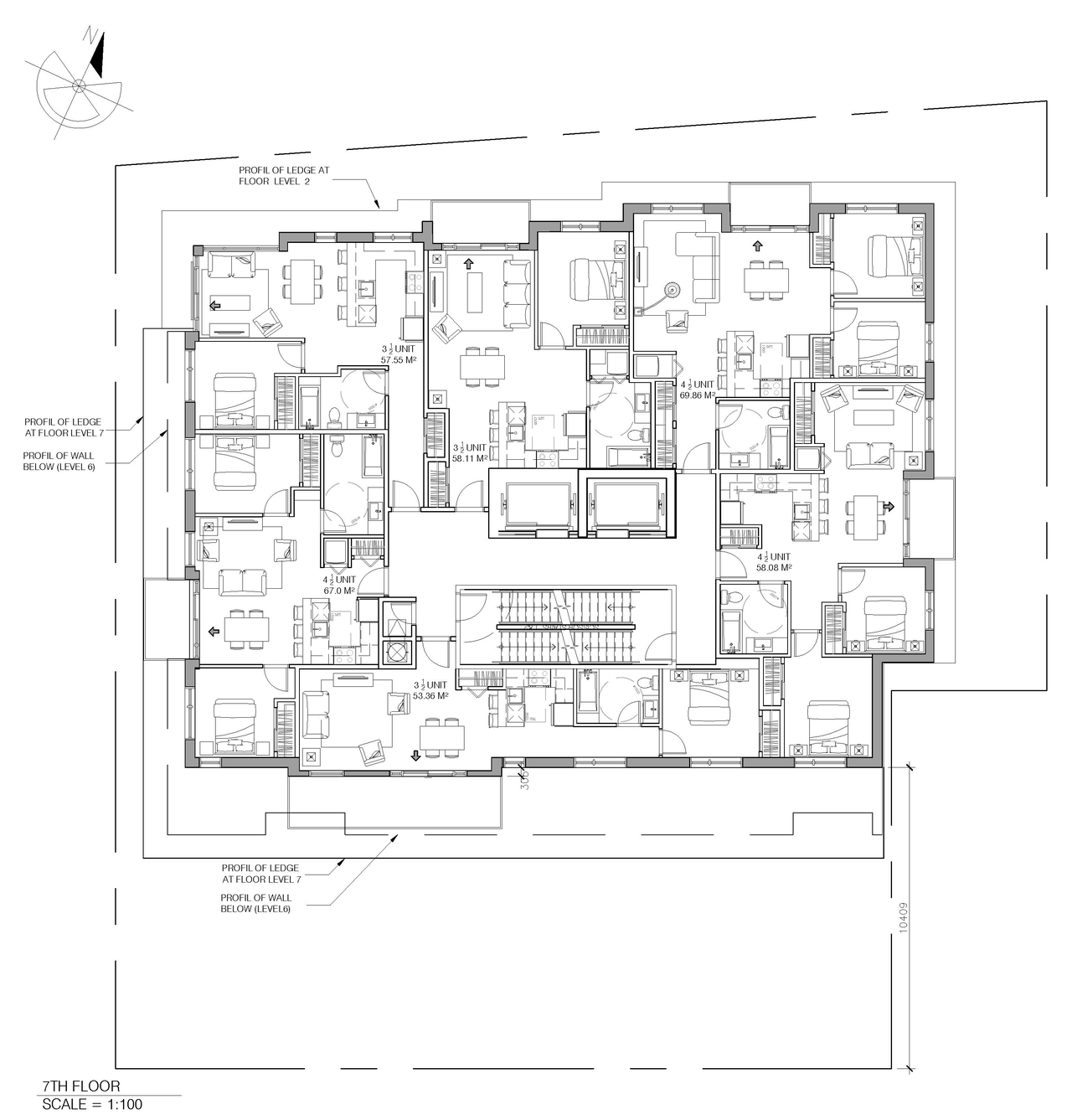 Construction site plan for project from page 5 of the file '2023-05-11 - Site Plan & Floor Plans - D07-12-21-0189'