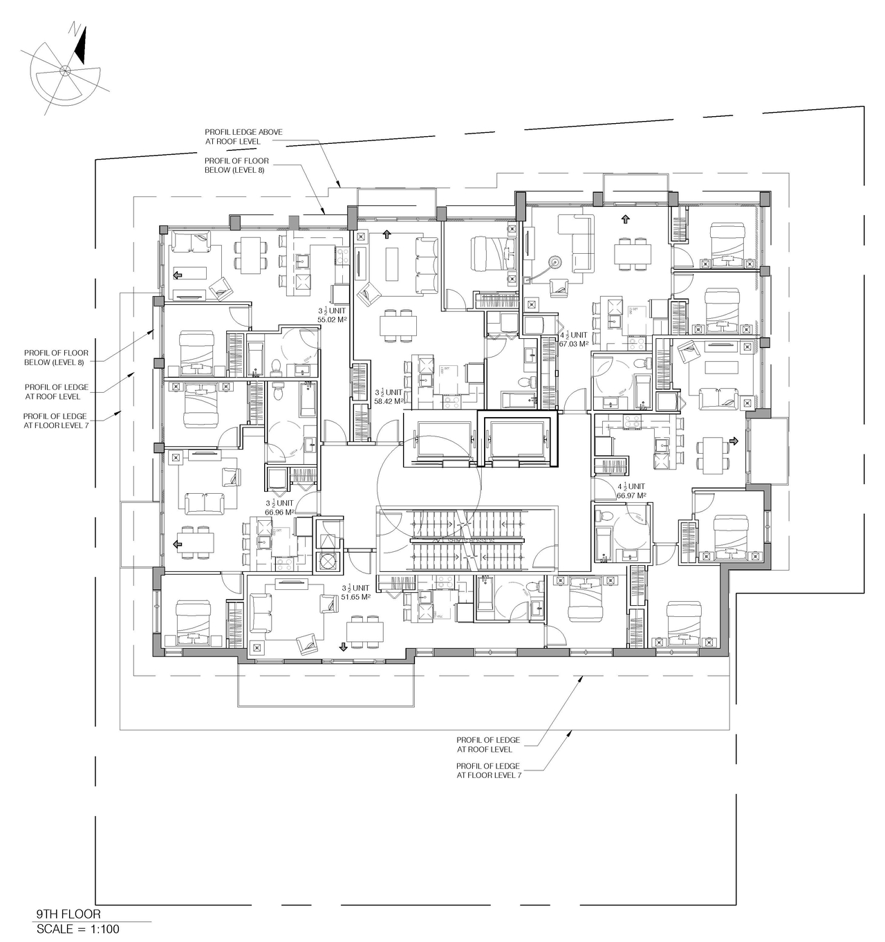 Construction site plan for project from page 6 of the file '2023-05-11 - Site Plan & Floor Plans - D07-12-21-0189'
