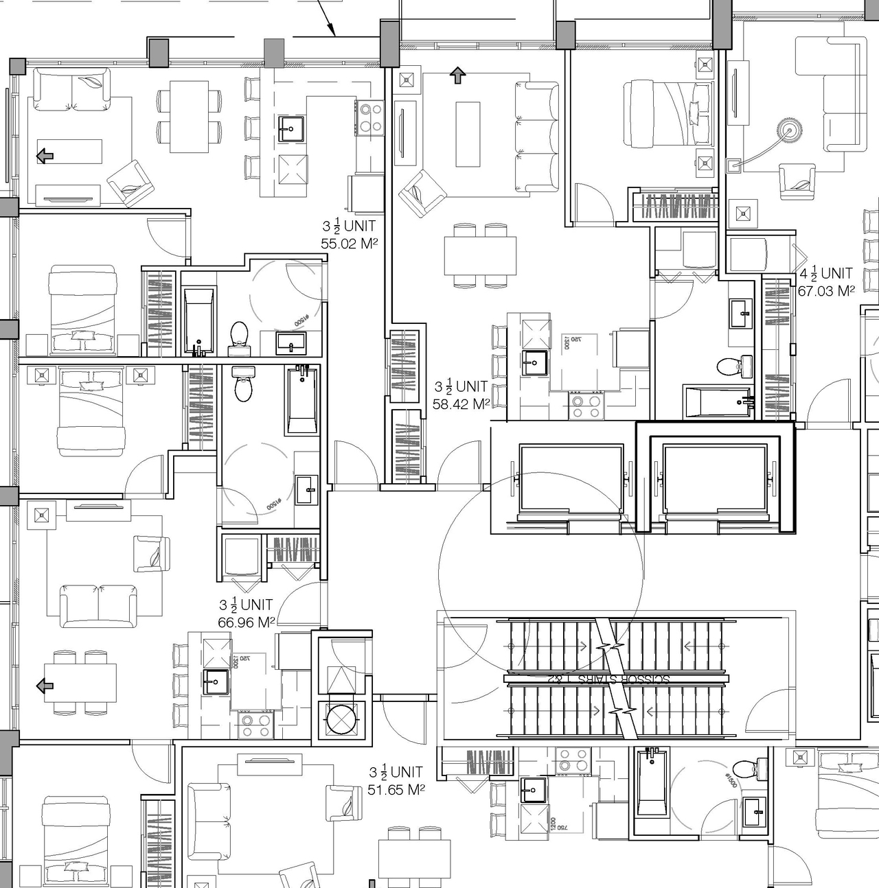 Floor plan for project from page 6 of the file '2023-05-11 - Site Plan & Floor Plans - D07-12-21-0189'