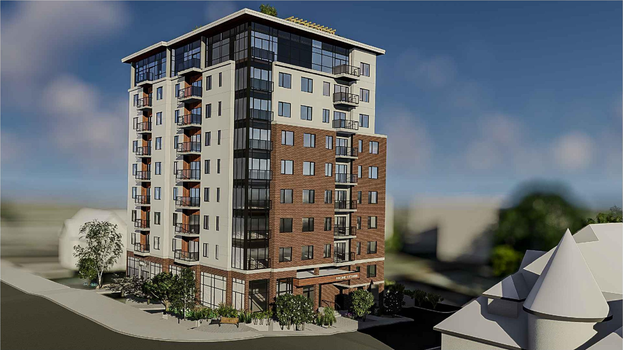 Rendering of building from page 1 of the file '2024-02-14 - Perspectives - D07-12-21-01891'