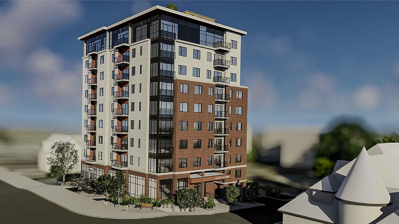 Rendering of building from page 1 of the file '2024-02-14 - Perspectives - D07-12-21-01891'