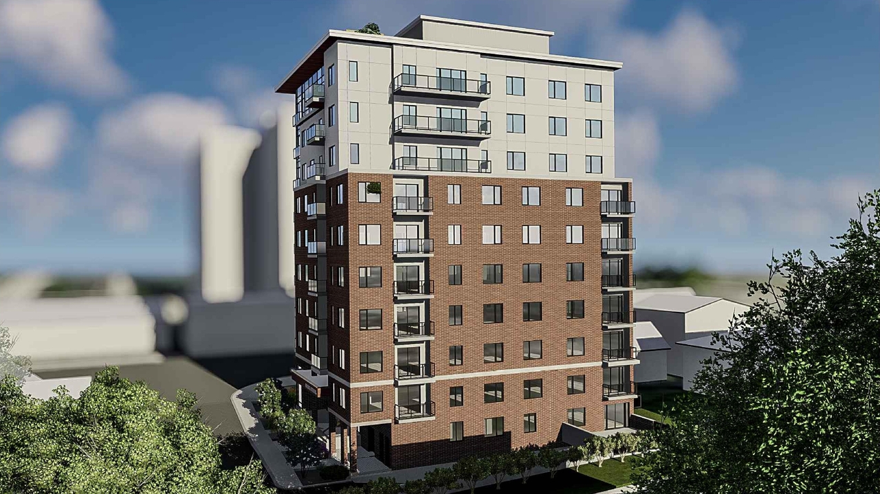 Rendering of building from page 2 of the file '2024-02-14 - Perspectives - D07-12-21-01891'