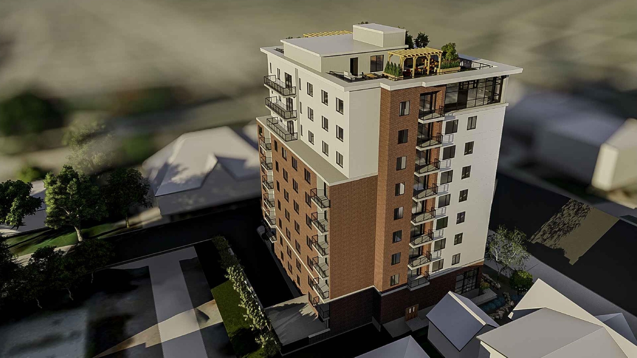 Rendering of building from page 2 of the file '2024-02-14 - Perspectives - D07-12-21-01891'