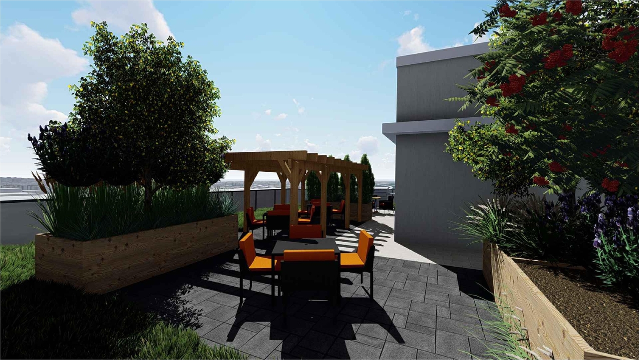 Rendering of building from page 4 of the file '2024-02-14 - Perspectives - D07-12-21-01891'