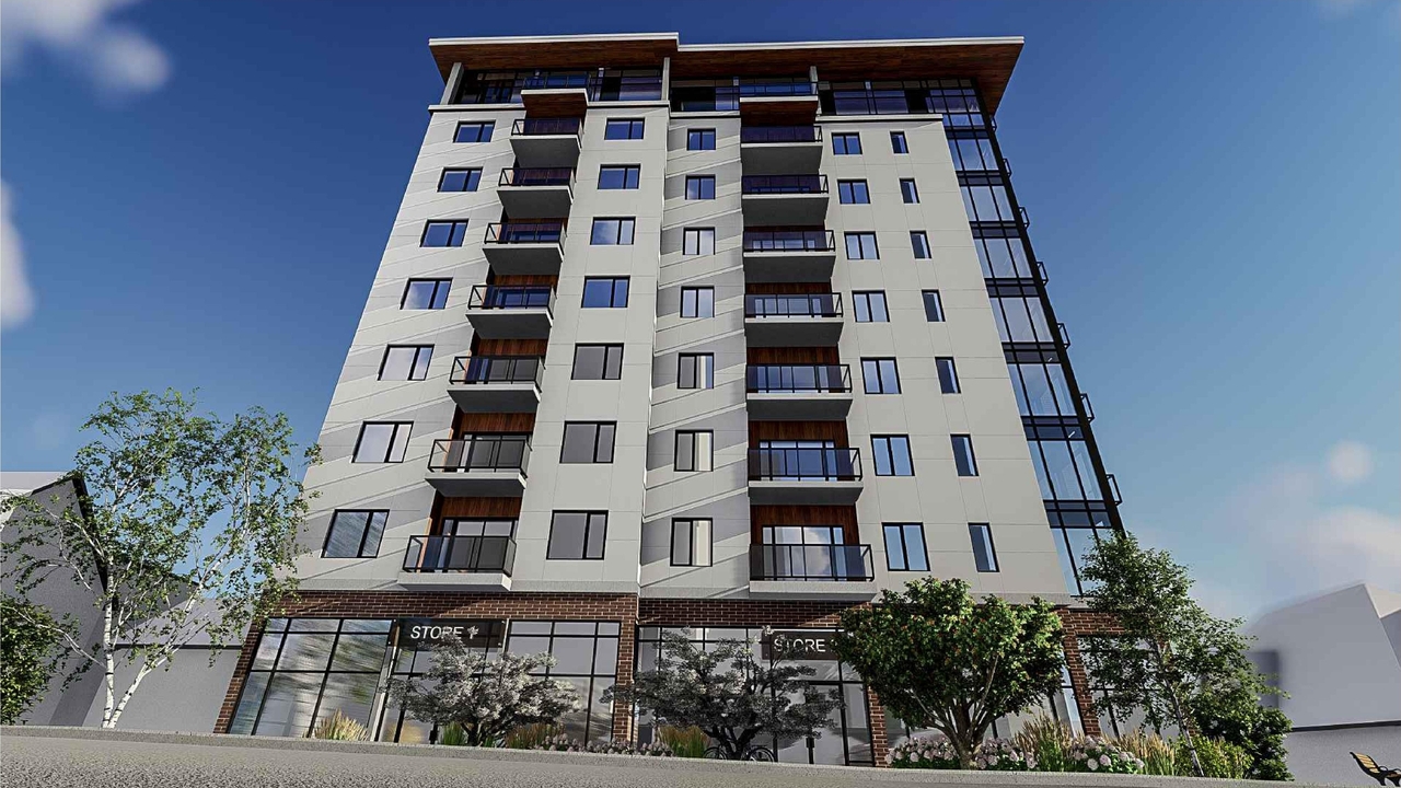 Rendering of building from page 5 of the file '2024-02-14 - Perspectives - D07-12-21-01891'