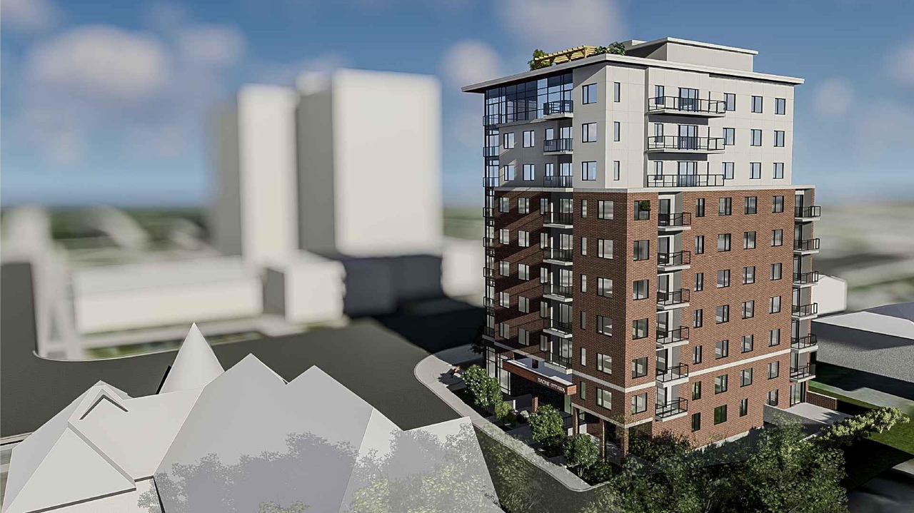 Rendering of building from page 5 of the file '2024-02-14 - Perspectives - D07-12-21-01891'