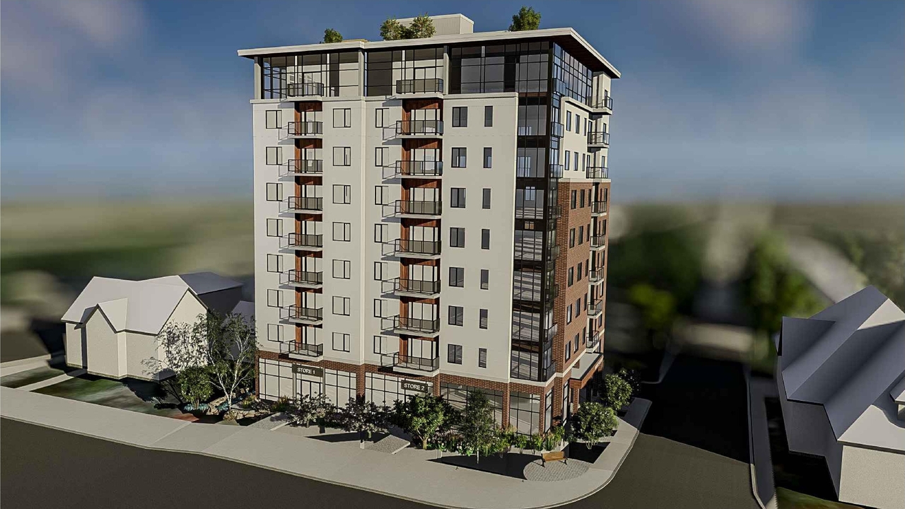 Rendering of building from page 5 of the file '2024-02-14 - Perspectives - D07-12-21-01891'