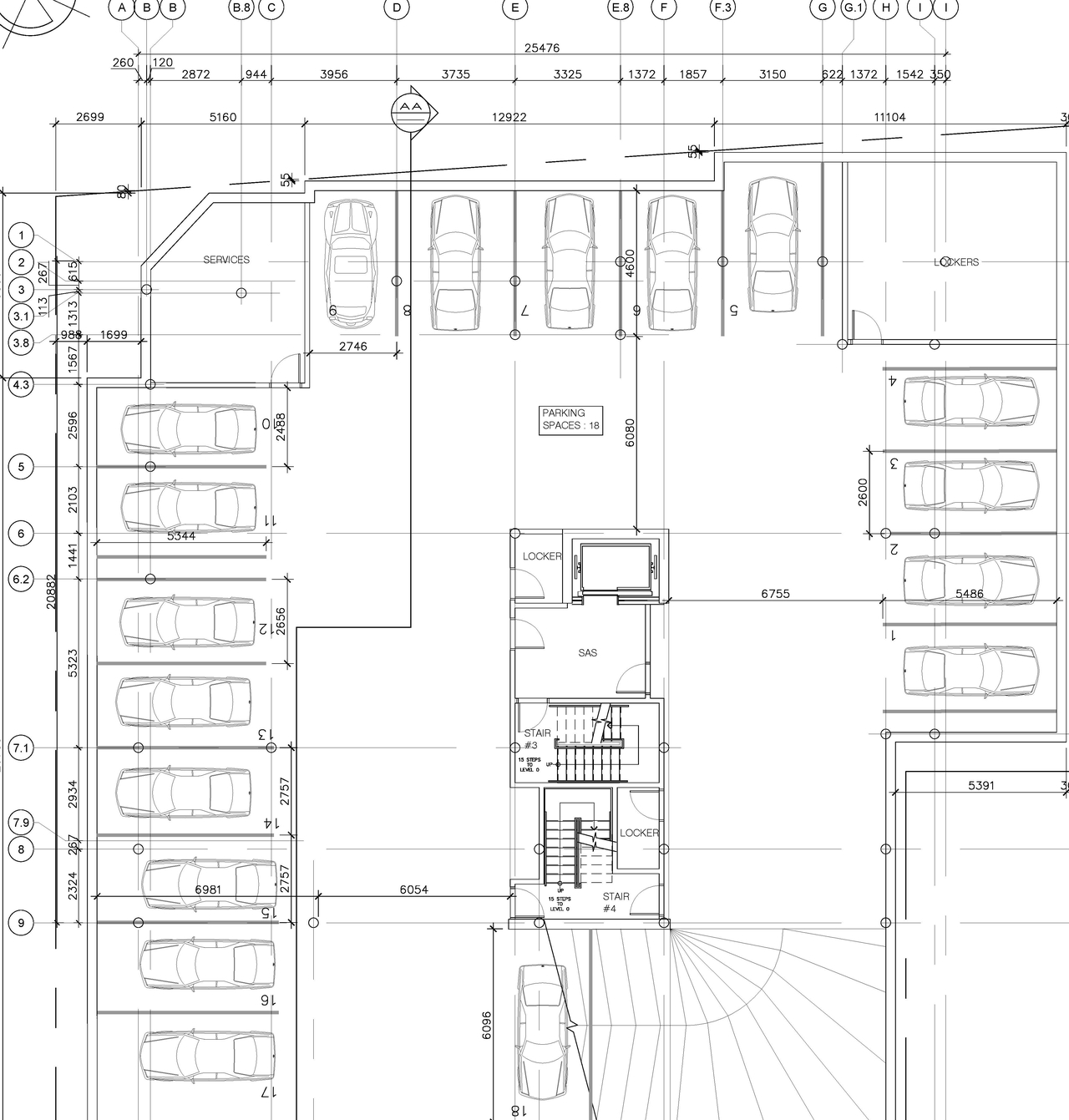 Floor plan for project from page 2 of the file '2024-02-14 - Site Plan and Floor Plans - D07-12-21-0189'
