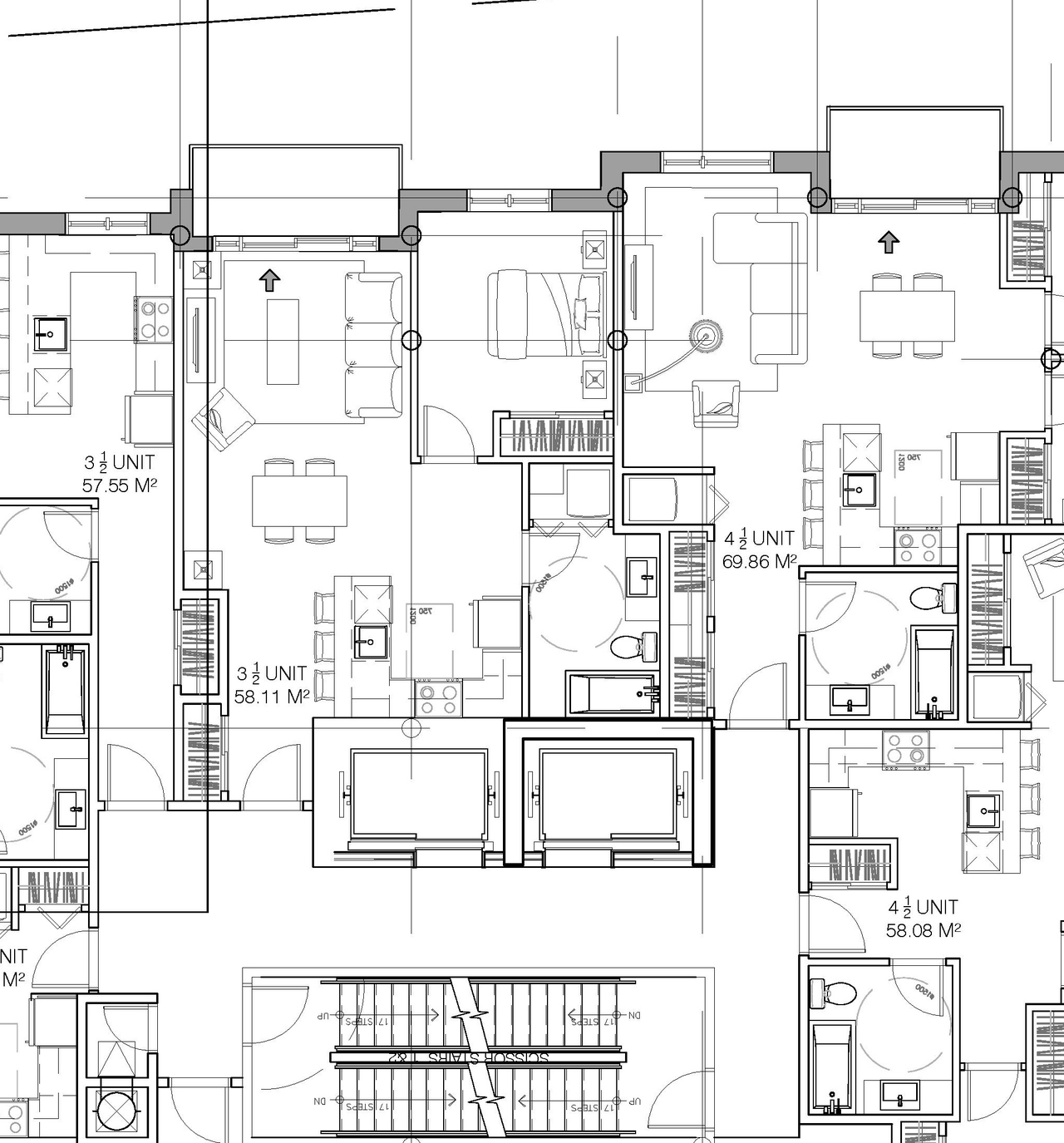 Floor plan for project from page 5 of the file '2024-02-14 - Site Plan and Floor Plans - D07-12-21-0189'