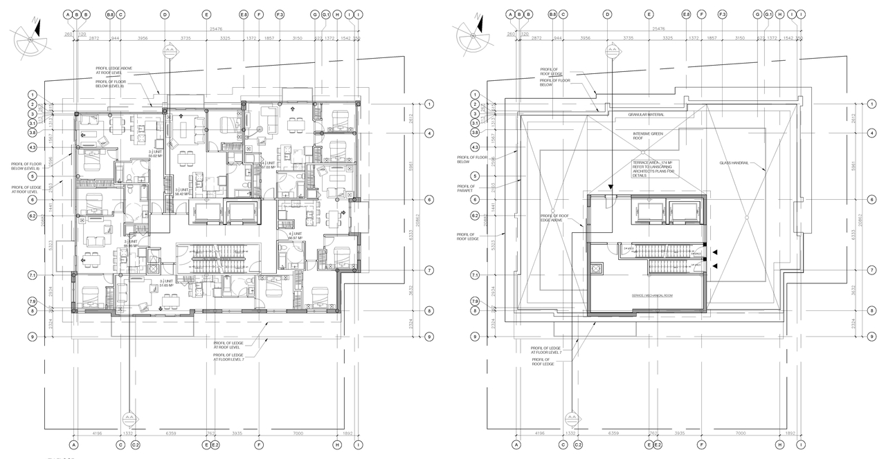 Floor plan for project from page 6 of the file '2024-02-14 - Site Plan and Floor Plans - D07-12-21-0189'