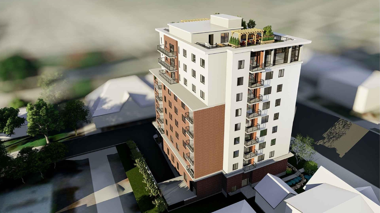 Rendering of building from page 2 of the file '2023-04-20 - Renderings - D07-12-21-0189'