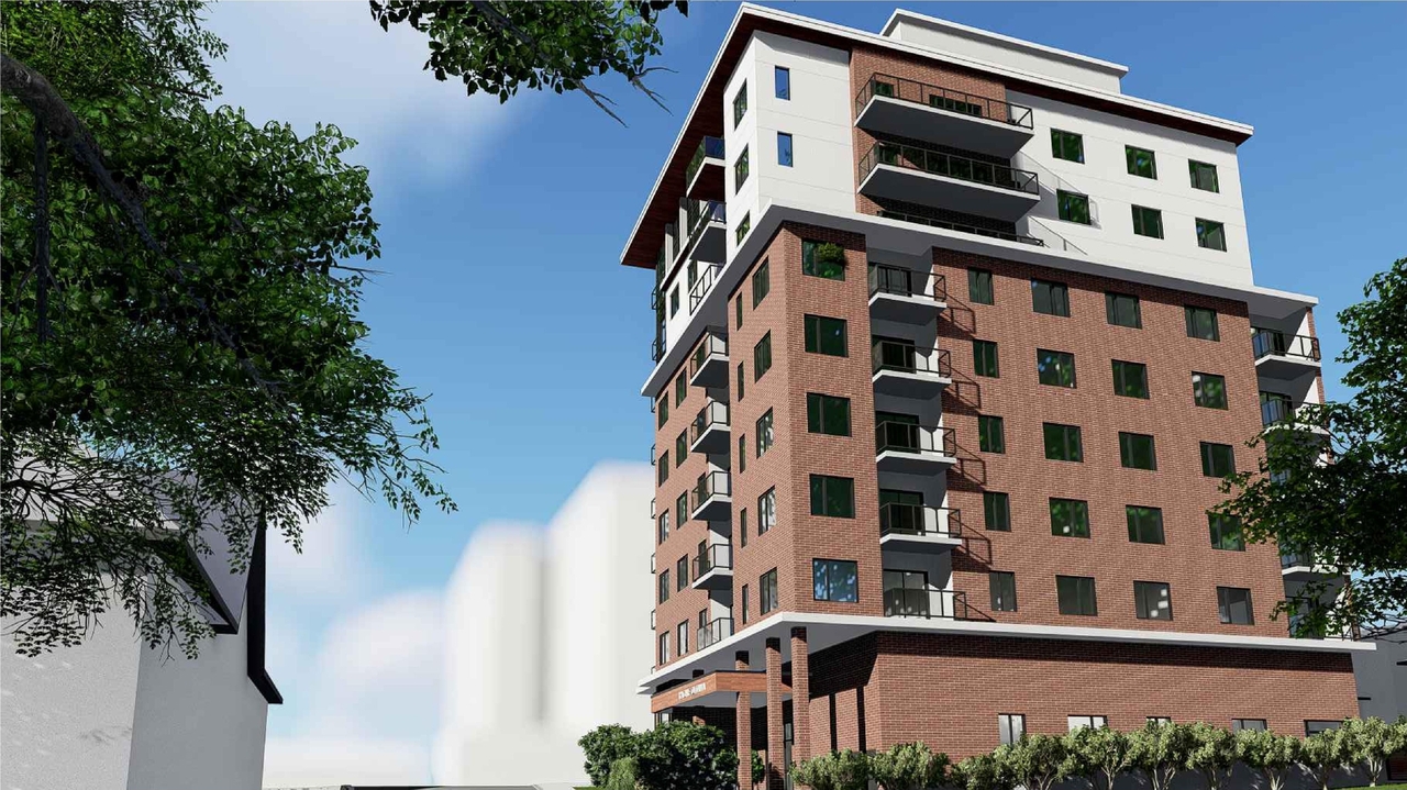 Rendering of building from page 3 of the file '2023-04-20 - Renderings - D07-12-21-0189'