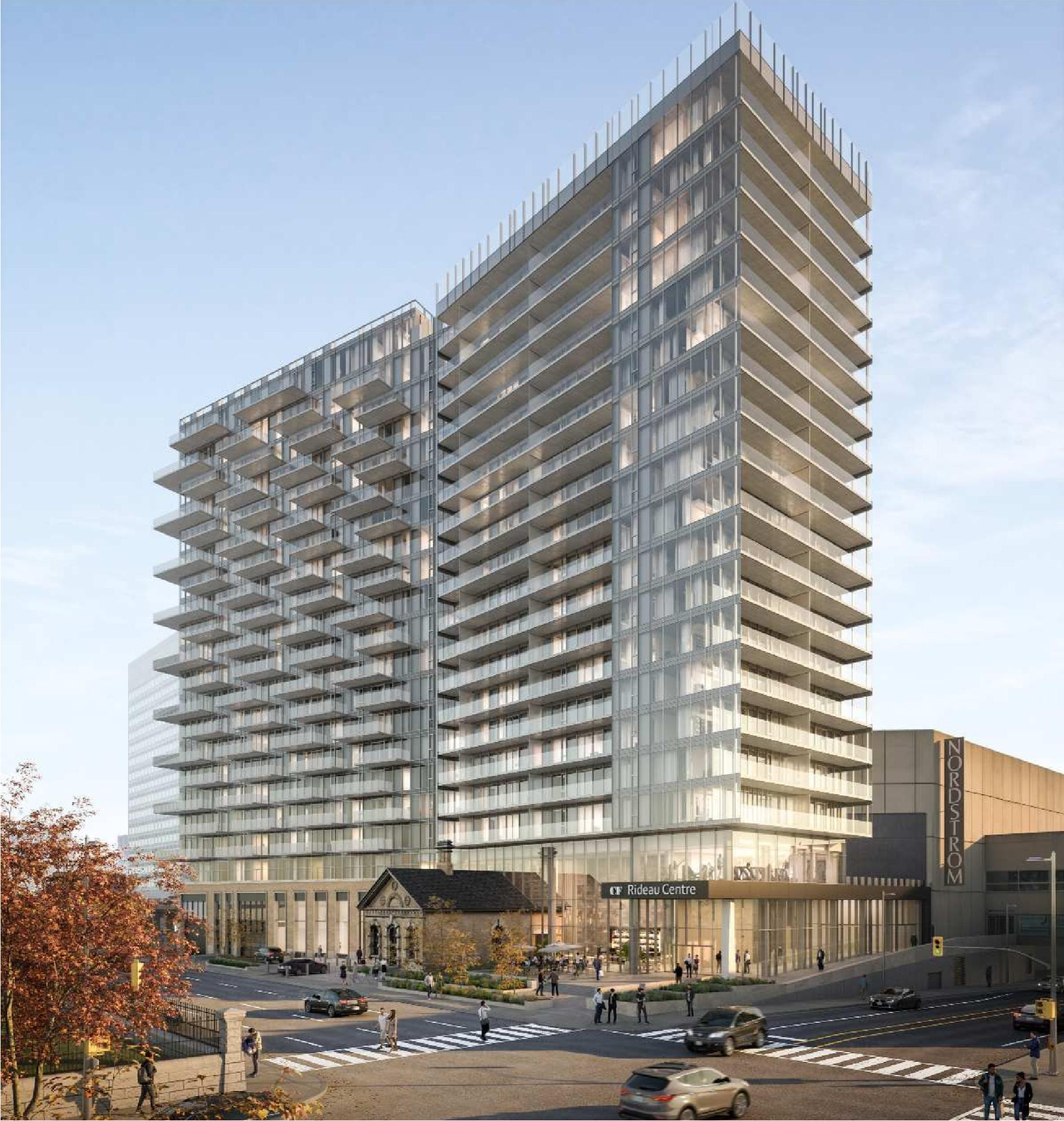 Rendering of building from page 1 of the file '2022-09-09 - Design Brief - D07-12-21-0197'