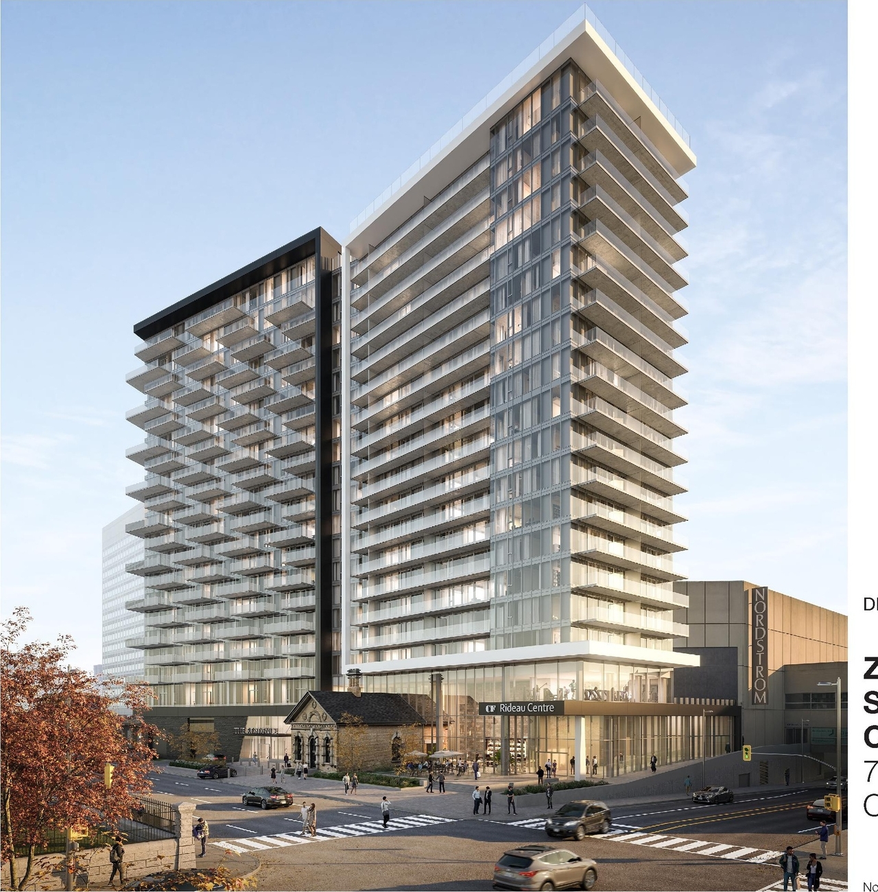 Rendering of building from page 1 of the file '2021-11-16 - Design Brief - D07-12-21-0197'