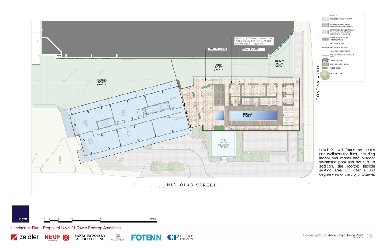 Construction site plan for project from page 36 of the file '2022-03-25 - UDRP Formal Review - D07-12-21-0197'