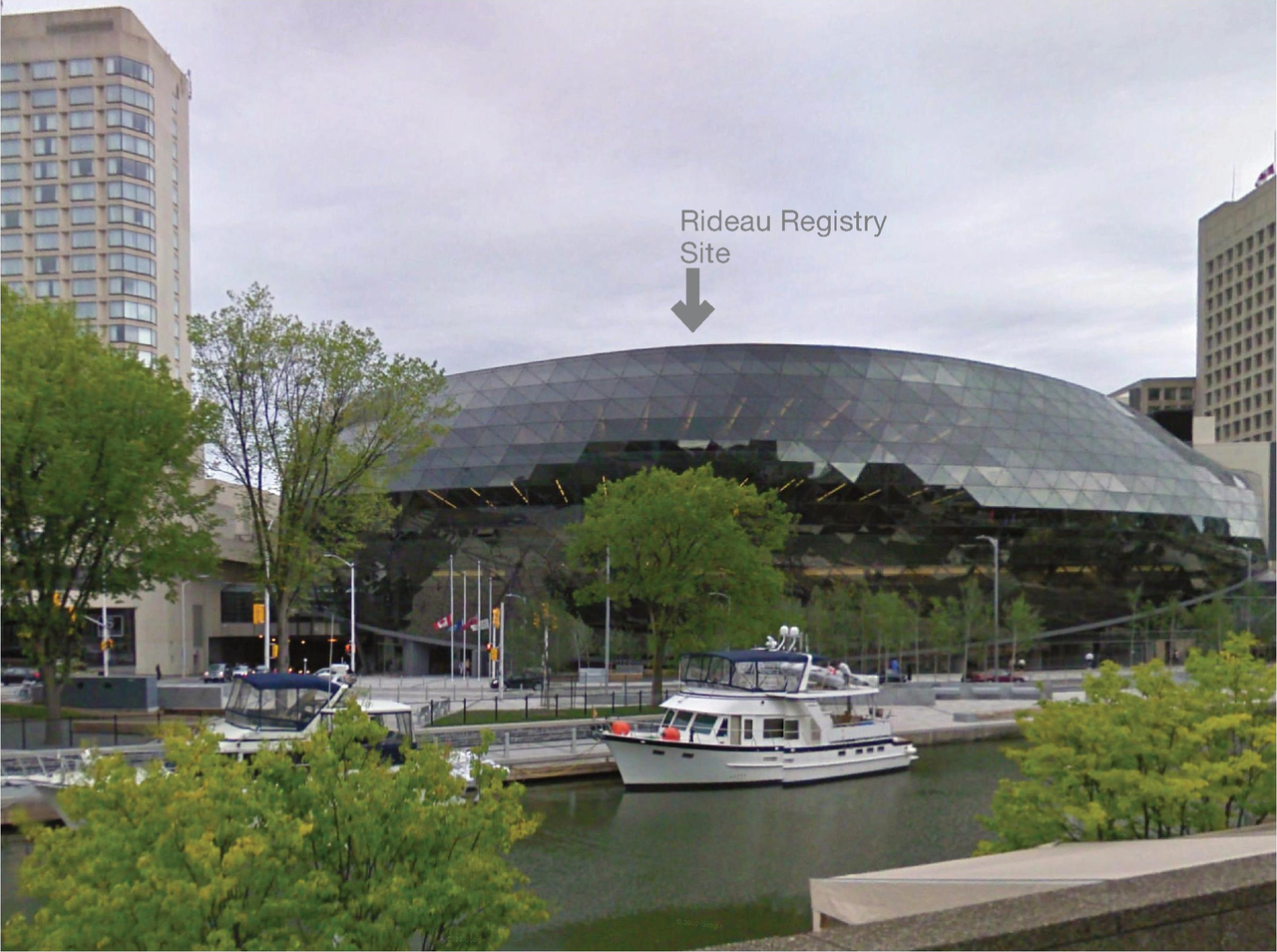 Rendering of building from page 71 of the file '2022-03-25 - UDRP Formal Review - D07-12-21-0197'