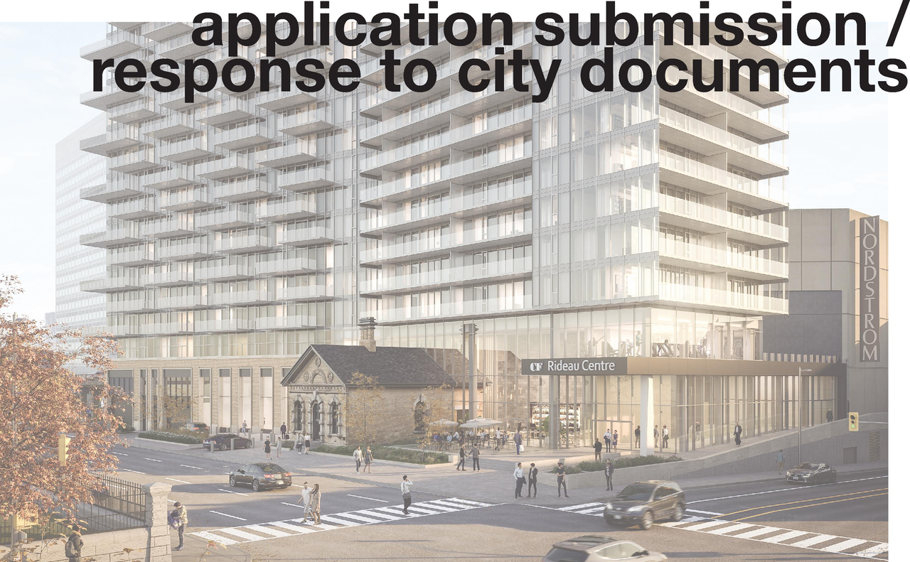 Rendering of building from page 3 of the file '2022-05-03 - Design Brief - D07-12-21-0197'