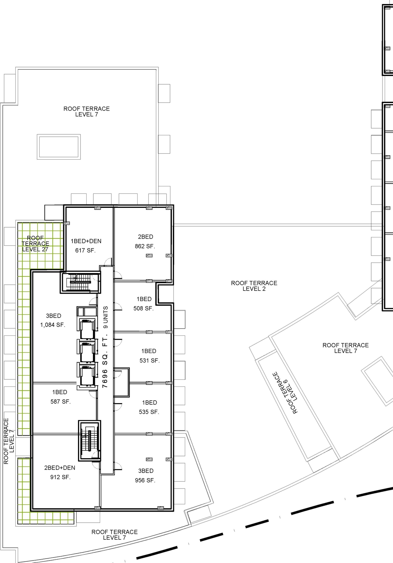 Construction site plan for project from page 10 of the file '2021-11-18 - Floor Plans - D07-12-21-0202'