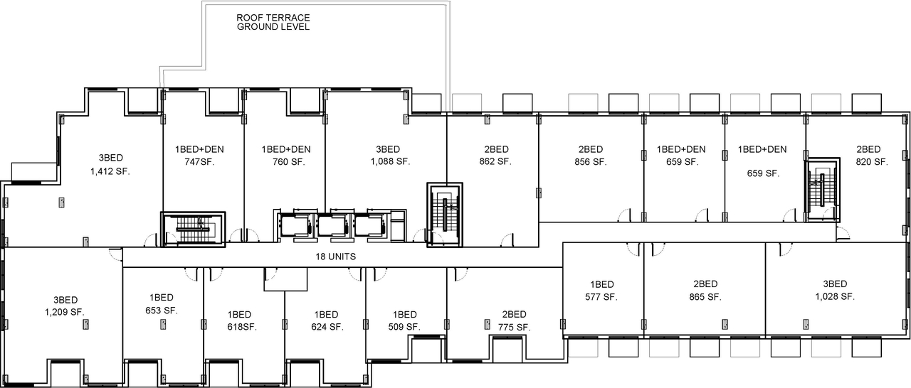 Floor plan for project from page 6 of the file '2021-11-18 - Floor Plans - D07-12-21-0202'